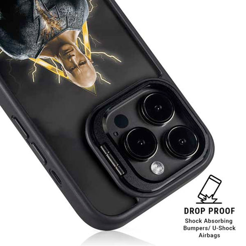 DC Comics Black Adam Movie Art Charcater iPhone 16 Pro Kickstand Case